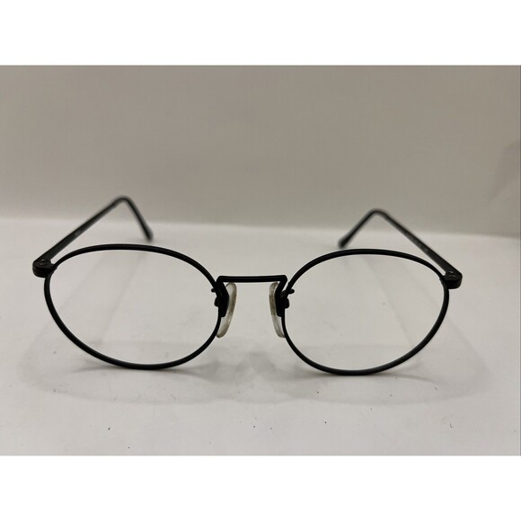 REM Eyeglasses Editor Designer Frames Only Black 50-21-145 - Picture 1 of 6